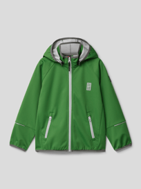 Softshell-Jacke mit abnehmbarer Kapuze Modell 'SEFRIT 200' von LEGO WEAR Grün - 34