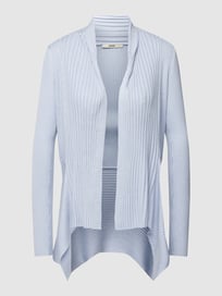 Cardigan in Ripp-Optik von Esprit Blau / Türkis - 17