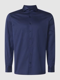 Slim Fit Business-Hemd aus Twill  von Eterna Blau / Türkis - 19