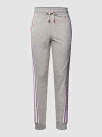 Sweatbroek met labeldetails van TOMMY HILFIGER Grijs / zwart - 16