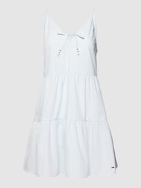 Mini-jurk in laagjeslook van Tommy Jeans Blauw / turquoise - 13