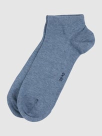 Sneakersokken in een set van 2 paar, model 'Happy' van Falke Blauw / turquoise - 47