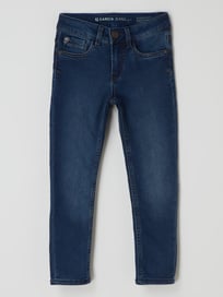 Super slim fit jeans met stretch, model 'Xevi' van Garcia Blauw / turquoise - 30