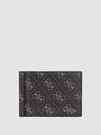 Kartenetui mit Geldklammer  von Guess Grau / Schwarz - 23