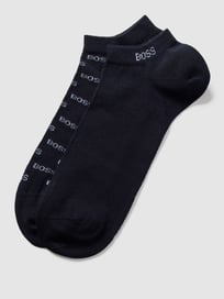 Sneakersokken met stretch in een set van 2 paar van BOSS Blauw / turquoise - 20
