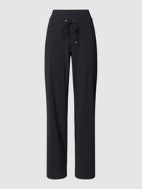 Straight Fit Sweatpants mit elastischem Bund Modell 'CANDICE' von Raffaello Rossi Blau / Türkis - 32