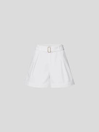 Shorts mit Gürtel von Vince Weiß - 33