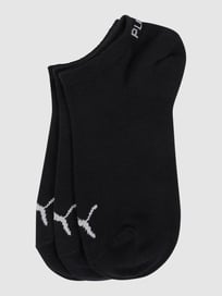 Sneakersocken mit Stretch-Anteil im 3er-Pack von Puma Grau / Schwarz - 22