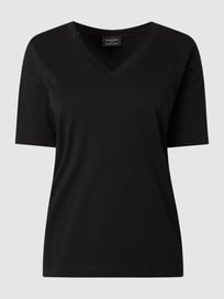 T-Shirt aus Bio-Baumwolle Modell 'Standard' von Selected Femme Grau / Schwarz - 6