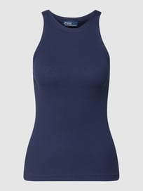Tanktop in Feinripp-Optik von Polo Ralph Lauren Blau / Türkis - 21