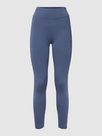 Legging met labeldetail, model 'Faribaa' van Armedangels Blauw / turquoise - 35