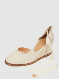 Wedges aus Textil Modell 'Cintia' von Castañer Weiß - 6
