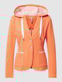 Blazer met capuchon van White Label Oranje - 18