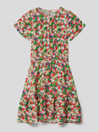 Jurk met ronde hals, model 'PARLINA' van VINGINO Roze - 15