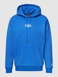 Hoodie mit überschnittenen Schultern Modell 'MATTHEW' von Von Dutch Blau / Türkis - 44