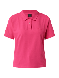 Poloshirt mit Stretch-Anteil Modell 'Charlott' von FIRE + ICE Rosa - 34