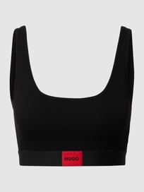 Bustier met labelpatch van HUGO Grijs / zwart - 28