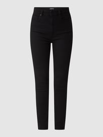 Skinny fit high waist jeans met stretch, model 'Ingaa'  van Armedangels Grijs / zwart - 27