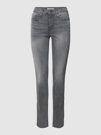 Skinny Fit Jeans im 5-Pocket-Design Modell 'SHAPING' von Levi's® 300 Grau / Schwarz - 21