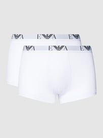 Boxershort met stretch in set van 2 van Emporio Armani Wit - 21