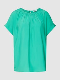 Blouse met plooien van Seidensticker Groen - 48
