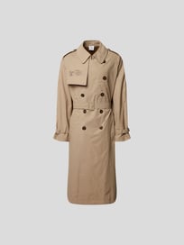 Trenchcoat mit Statement-Print  von VETEMENTS Weiß - 3