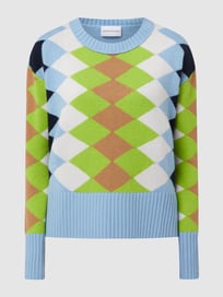 Pullover mit Kaschmir-Anteil von Herzensangelegenheit Blau / Türkis - 27