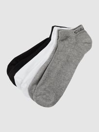 Sneakersokken met stretch in een set van 6 paar van CK Calvin Klein Grijs / zwart - 43