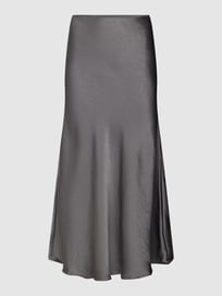 Midirok met elastische band, model 'Bovary' van Neo Noir Grijs / zwart - 24