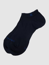 Sneakersokken in een set van 2 paar, model 'Everyday'  van Burlington Blauw / turquoise - 46
