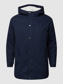 PLUS SIZE Parka mit Pattentaschen von Jack & Jones Plus Blau / Türkis - 25