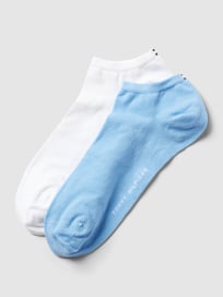 Sneakersokken met labeldetail in een set van 2 paar van Tommy Hilfiger Blauw / turquoise - 17