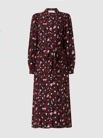Blousejurk met dierenprint van POM Amsterdam Rood - 39