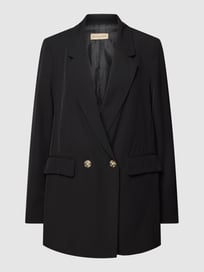 Blazer met dubbele knoopsluiting van Soyaconcept Grijs / zwart - 41