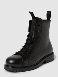 Boots aus Leder von HUGO Grau / Schwarz - 44