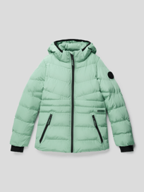 Steppjacke mit abnehmbarer Kapuze Modell 'Teagan' von CARS JEANS Grün - 13