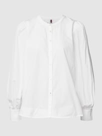Blouse met opstaande kraag van Tommy Hilfiger Wit - 44