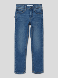 Jeans in 5-pocketmodel, model 'THEO' van Name It Blauw / turquoise - 9