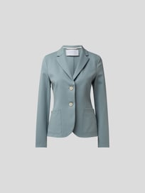 Blazer mit Reverskragen von Harris Wharf London Blau / Türkis - 41