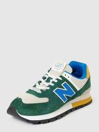 Sneaker mit Kontrastbesatz von New Balance Grün - 12