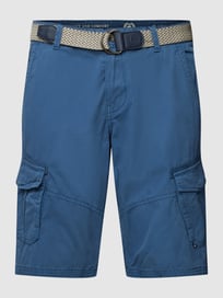 Cargobroek met steekzakken opzij, model 'GARMENT' van Lerros Blauw / turquoise - 27