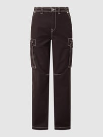 Cargohose aus Baumwolle  von True Religion Grau / Schwarz - 29