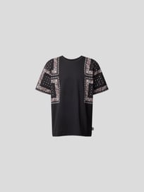 T-Shirt mit Paisley-Dessin von Etro Grau / Schwarz - 26