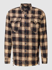 Freizeithemd mit Karomuster Modell 'FLANEL' von True Religion Weiß - 27