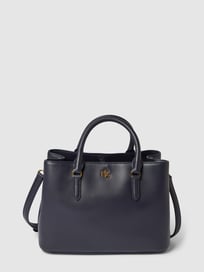Tote Bag mit Label-Detail Modell 'MARCY' von Lauren Ralph Lauren Blau / Türkis - 20