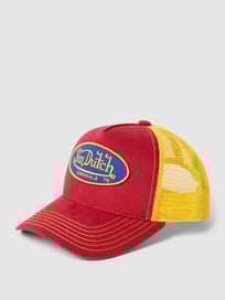 Trucker Cap mit Label-Patch Modell 'BOSTON' von Von Dutch Rot - 16