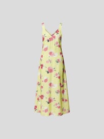 Midikleid mit floralem Allover-Muster von ROTATE BIRGER CHRISTENSEN Gelb - 36