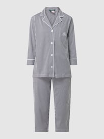 Pyjama met streepmotief van Lauren Ralph Lauren Blauw / turquoise - 5