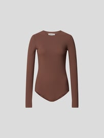 Body mit Rundhalsausschnitt von Maison Margiela Braun - 2