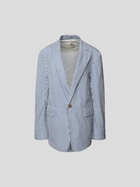 Blazer mit Streifenmuster von Denimist Blau / Türkis - 1
